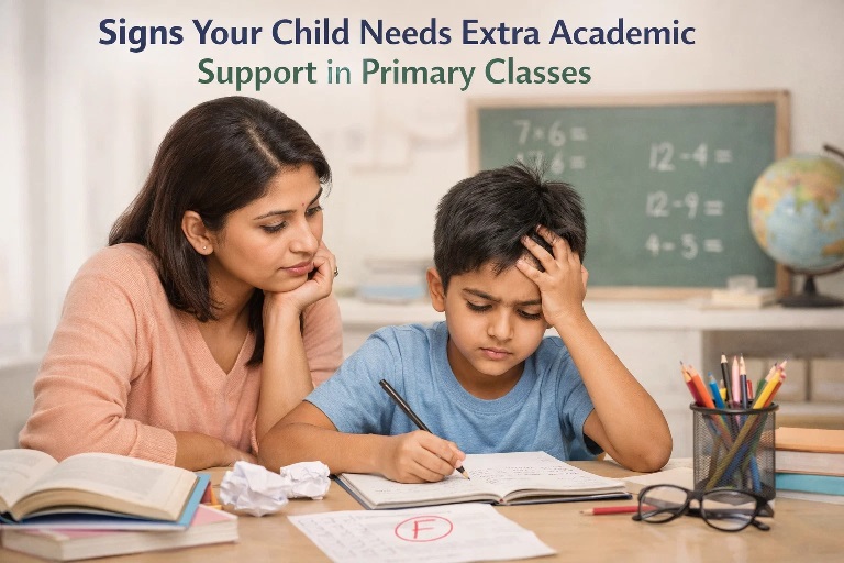 Signs Your Child Needs Extra Academic Support in Primary Classes