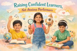 Raising Confident Learners, Not Anxious Performers